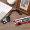 PATIKIL Paracord Lanyard Keychain, 4Pcs Cell Phone Keychain Rope Wrist