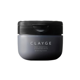 CLAYGE Pore Smoothing Cleansing Balm, Black, 3.4 oz (95 g), Makeup Removal, Blackhead Care, Pore Care, Black Square Plug