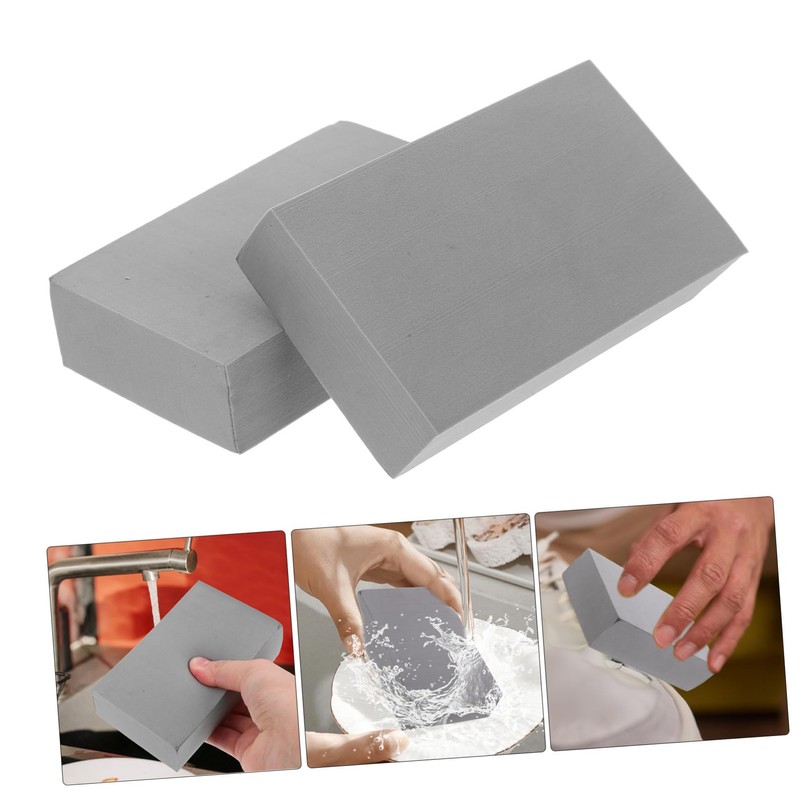 Gatuida 2-Pack Kitchen Sponges Non Scratch Scrub Sponges for Dishes