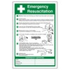 V Safety Emergency Resuscitation 200 x 300mm - 3mm Aluminium