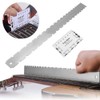 Guitar Neck Notched Straight Edge Luthiers Tool with String Action
