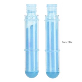 Sunicon 2 Pack Fabric Chalk Cartridge Refill, Fabric Chalk Markers Sewing Chalk Erase Tailor’s Chalk Leakproof Replenish Tailor Liner Pens for Fabrics, Cottons, Leathers(Blue)