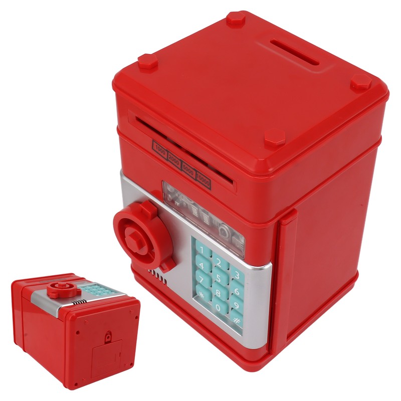 2 Modes ATM Piggy Bank Digital Electronic Paper Money Coins