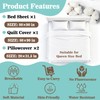 Disposable Bed Sheets for Travel - 4PCS Portable Travel Bedding