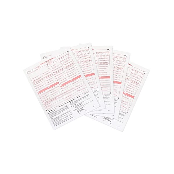 Blue Summit Supplies W-3C Wage Correction Tax Forms 2022, 10