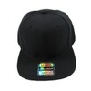 L.O.G.A. Plain Snapback Caps (More Colors) (Black)