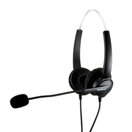 KamKorda Computer Headset with Microphone | USB Headset with Microphone | Noise Cancelling Teams Meetings Office Home Remote Work Call Center and More