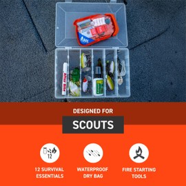S.O.L. Survive Outdoors Longer S.O.L. Waterproof Bag Scout Survival Kit