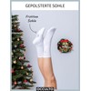 Occulto Women's & Men's Christmas Tennis Socks Pack of 3
