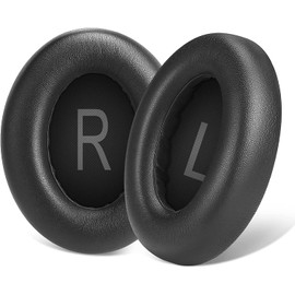 GEVO Ear Pads Ear Cushions Replacement for Noise Cancelling 700 (NC700 / NCH700) Wireless Headphones Compatible Pads Noise Cancelling Comfortable PU Leather Black