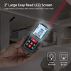 Laser Measure Device, MiLESEEY 229ft Digital Laser Tape Measure with