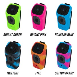 noxgear 39g Bluetooth Speaker Protective Silicone Cover – Shock Absorbing, Scratch Resistant, Soft Touch Silicone Protective Skin - Bright Green