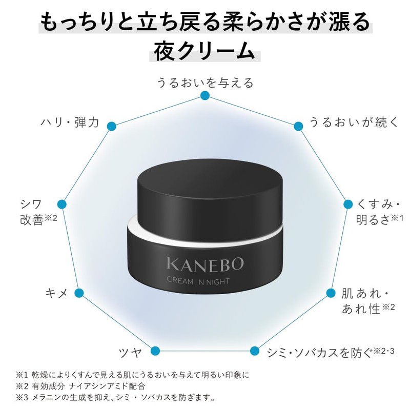KANEBO Cream In Night II (Night Cream), 1.8 oz (50