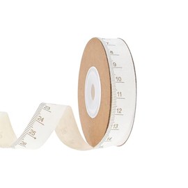 UUYYEO 1.5 cm x 10 m School Themed Ribbon Ruler Ribbons Teacher Crafting Ribbon School Theme Gift Ribbon Measuring Ribbon Tape Measure Printed Ribbon Teachers' Day Ribbon Cotton Twill Tape Ribbon