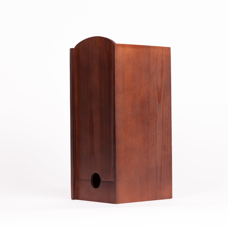 Rustic Roots Wooden Wine Box Dispenser - Box Wine Holder