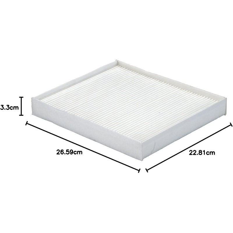 ECOGARD XC10482 Filtro de aire de cabina premium compatible con