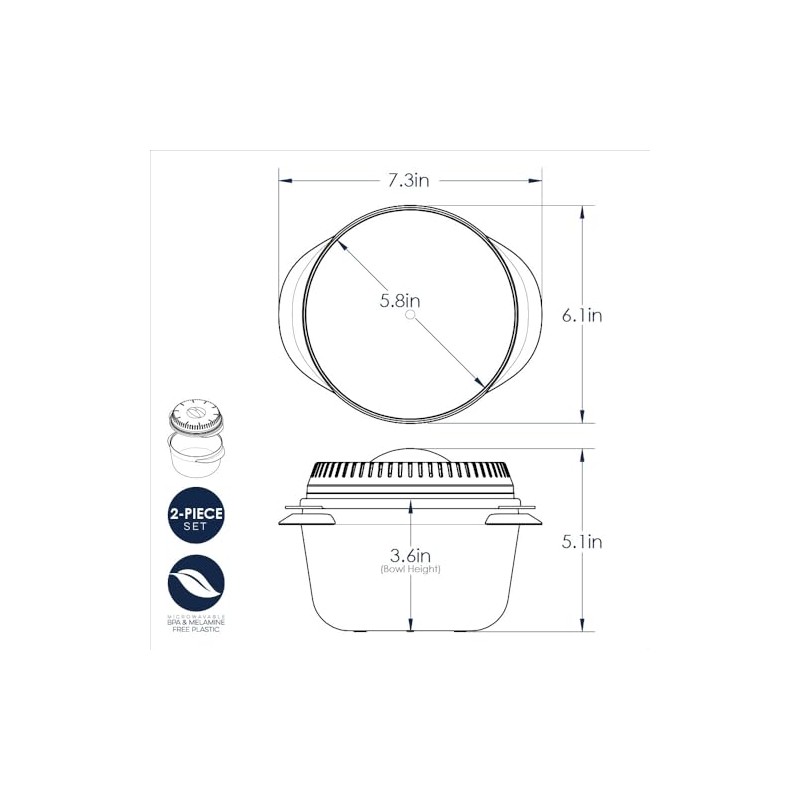 Nordic Ware Microwave Multi-Boiler, 5.5 Cup, Red