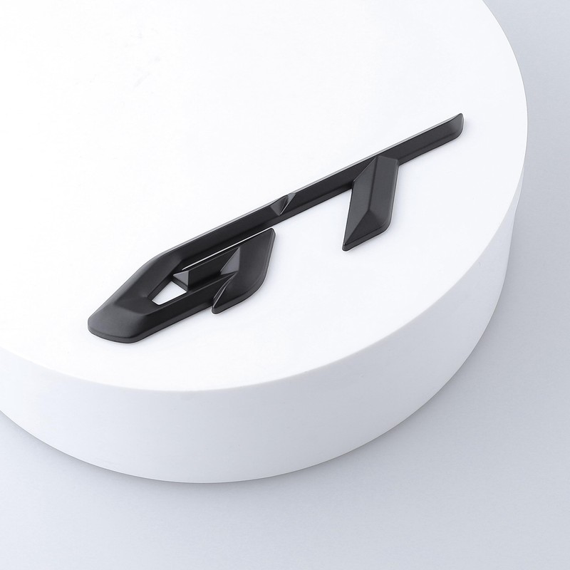 GT Emblem Body Decoration Car Sticker Badge for Vehicle Truck