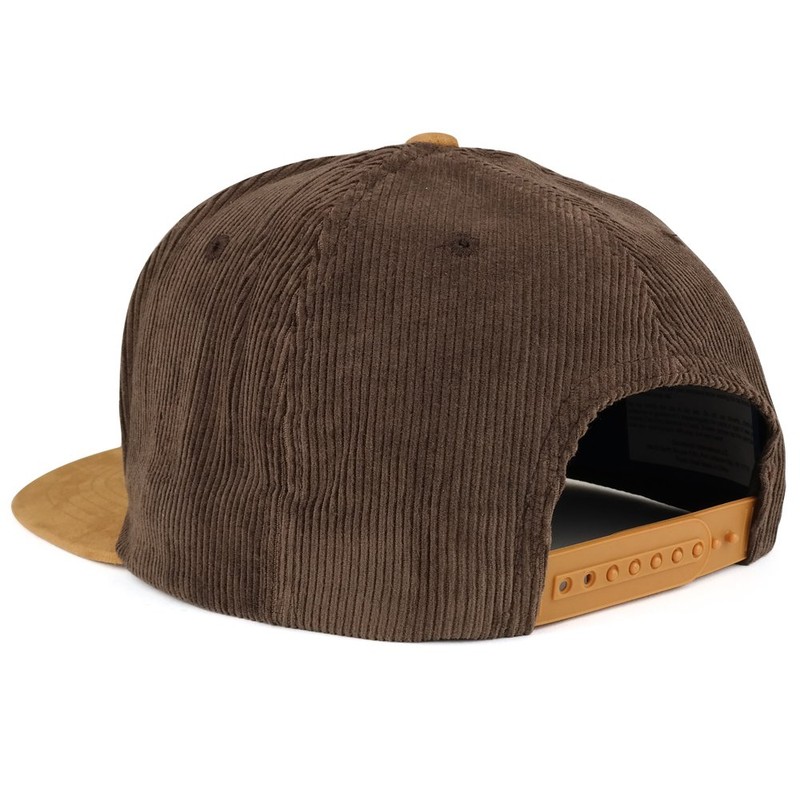 Trendy Apparel Shop - Gorra de pana con textura de