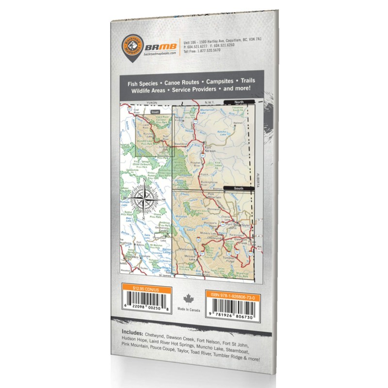 Northeastern BC Waterproof Map: 1st Edition