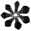 DOTINGHUX Measuring Cups Set of 7,Black