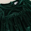 Gaono Newborn Baby Girl Christmas Velvet Romper Long Sleeve Bubble