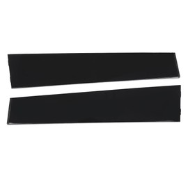 CNNELL Window Trim Left & Right Rear Door B Pillar Applique Compatible with Jeep Grand Cherokee 2011-2019