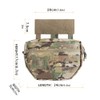 EXCELLENT ELITE SPANKER Tactical Drop Dump Pouch Molle Tool Pouch