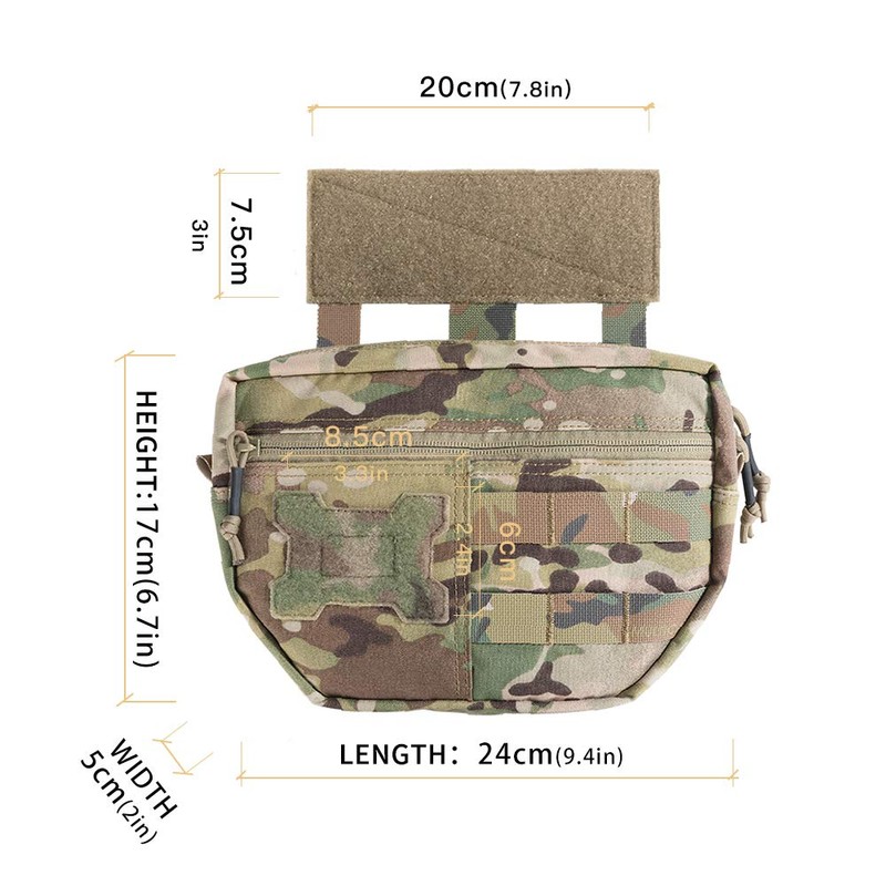 EXCELLENT ELITE SPANKER Tactical Drop Dump Pouch Molle Tool Pouch