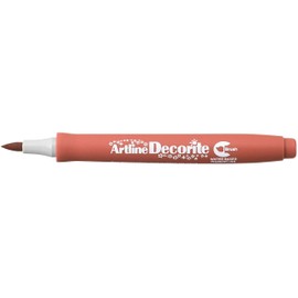 Shachihata Art Line Pen Deco Light Brush Type Brown EDF-F-BR