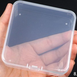 Transparent Plastic Case 8.5-10.5cm 10.5cm 20ea