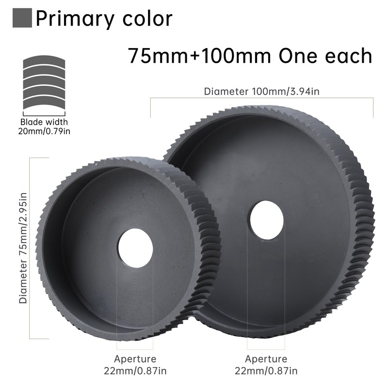 Angle Grinder Wood Carving Disc Set Milling Cutter Grinding disc,