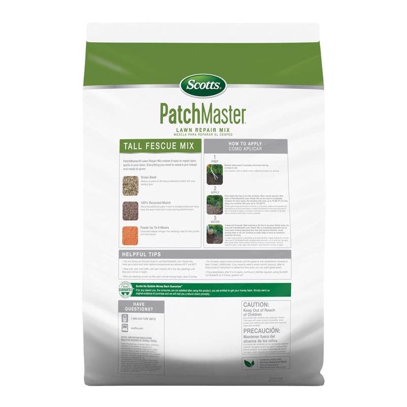 Patchmaster Lawn Repair Mix, Tall Fescue, 4.75-Lbs.