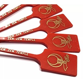 Vintage NOS Lot 10 Zem Zem Temple Swizzle Sticks Shrine Drink Stirrer Shriners