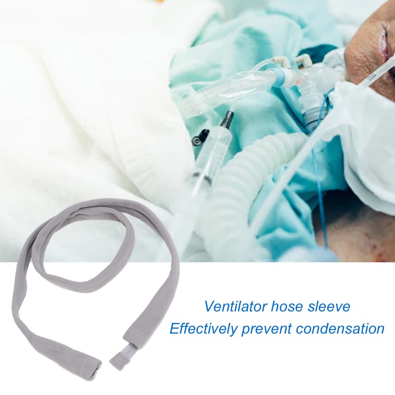 Prevent Condensation Breathing Machine Hose Protective Cover Ventilator Tube Sleeve