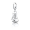 Lily Charmed - Sterling Silver Boxing Glove Charm