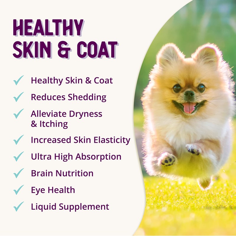 Health Extension Skin & Coat Supplement for Dogs & Puppies,