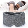 Eye mask, sleep mask, blackout sleep, portable blindfold High-quality eye patch – dark gray