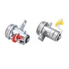 1 Pair Car Door Lock Cylinder with Keys 69052 12360
