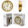 TKSE Wall Clock Safe, Vintage Wall Clock Safe Box Secret