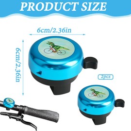 Children's Bicycle Bell, CHmiss Bicycle Bell, Road Bike Cycling Bicycle Bell Children, Bicycle Bell Children, for Road Bike, Mountain Bike, Children Boys / Girls