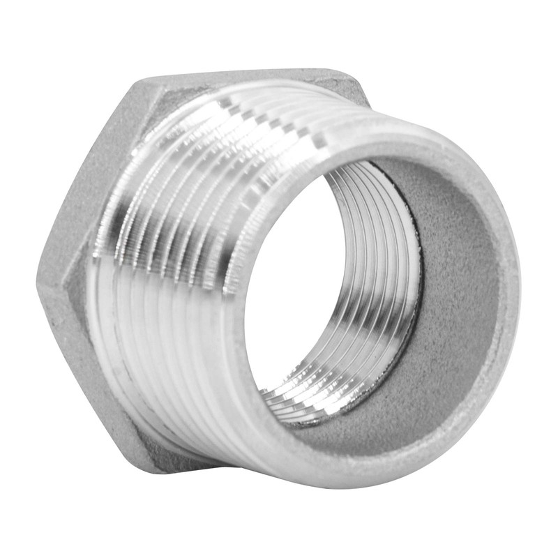 1 1/4" x 1" KI Stainless Steel Reducer Reducer V4A