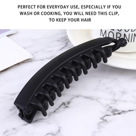 Beaupretty 12 Piezas Clip De Plátano Pinzas De Pelo De Plátano Para Mujer Titular De Clips De Cola De Caballo Pinzas Para El Cabello De Perder Clip De Coreano El Plastico