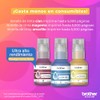 Brother Kit Botellas Tinta de Color InkBenefit Tank BTD100CL3PK