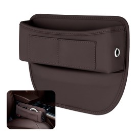 Organizador de espacio para asiento de coche, piel sintética y accesorios de almacenamiento, accesorios para automóviles, asientos delanteros,...     