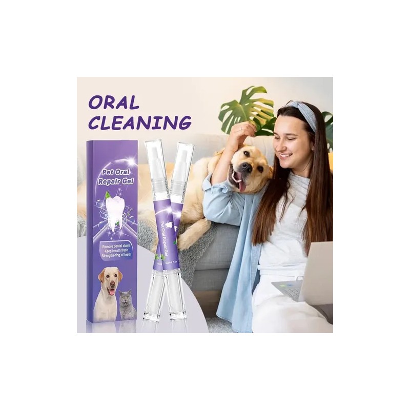 2 Pet Dog Teeth Cleaning Toothpaste