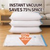 Vacuum Storage Bags for Clothes and Travel, Airtight Compression Bags