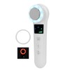Hot Cold Face Massager Handheld Facial Vibration Massager Red Blue