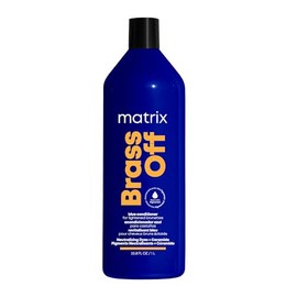 Matrix Brass Off Acondicionador  Acondicionador pigmentado proporciona brillo y fuerza al cabello azul Brass Off para castaos Matrix 1L               