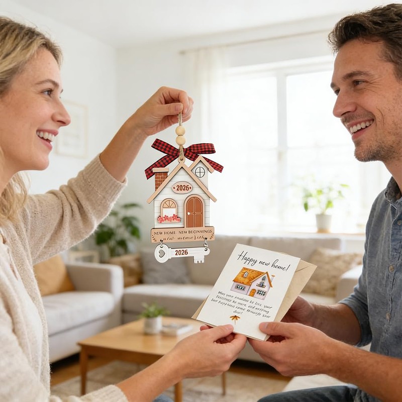 House Warming Gifts New Home 2026, New Home Card, Home